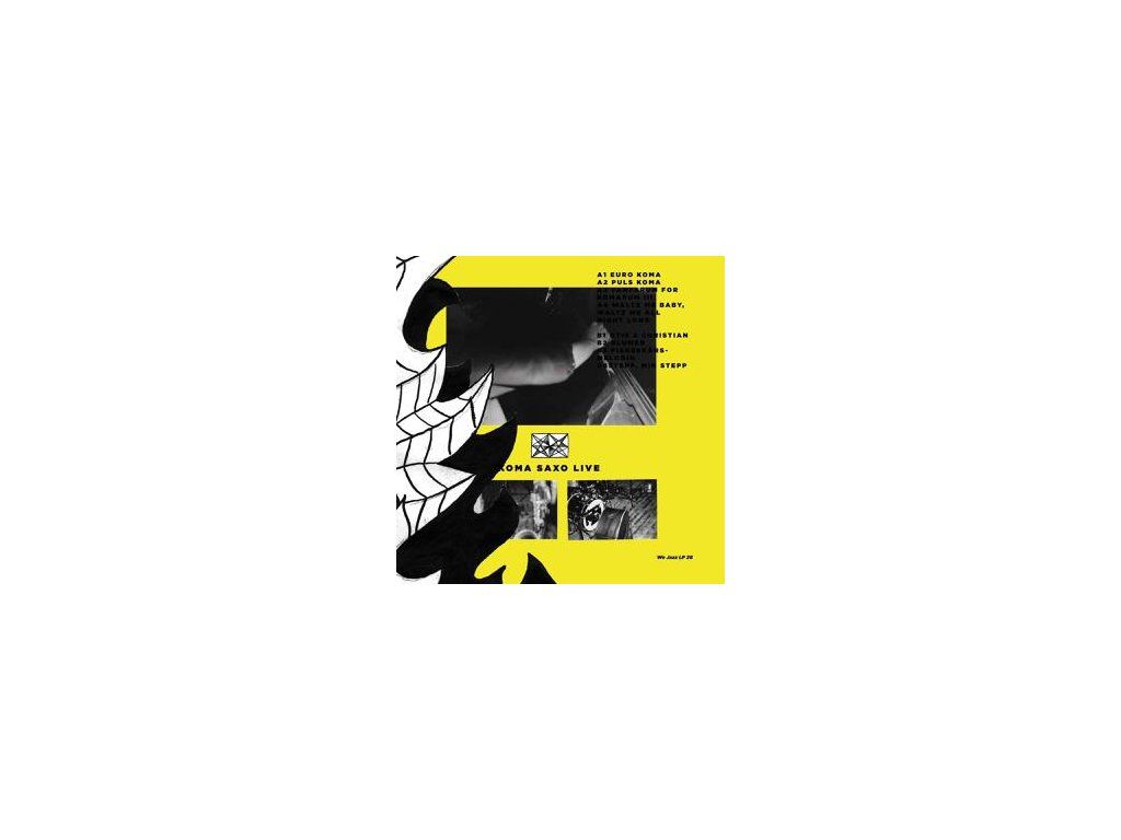 KOMA SAXO - LIVE (SILVER COLORED) (LP)