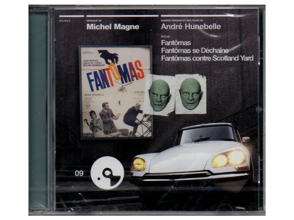 fantomas soundtrack cd michel magne