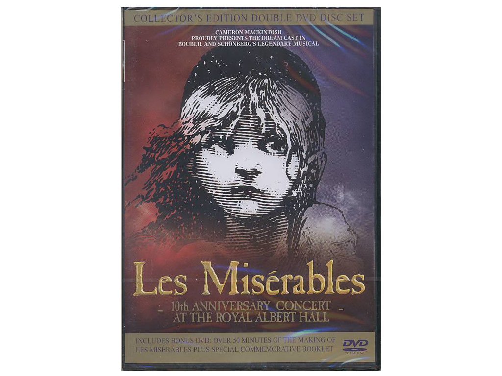 Bídníci - Les Miserables: 10th Anniversary Concert at the Royal Albert Hall  (2 DVD) | CD-Soundtrack.cz