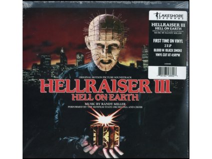 Randy Miller - Hellraiser III: Hell On Earth (Anniversary Edition) (remastered) (Red with Black Smoke Vinyl) (LP)