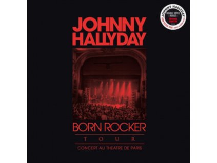 JOHNNY HALLYDAY - Born Rocker Tour (Live Au Theatre De Paris) (LP)