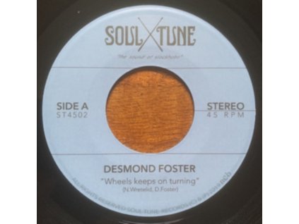 DESMOND FOSTER - Wheels Keeps On Turning / Attitude (7" Vinyl)