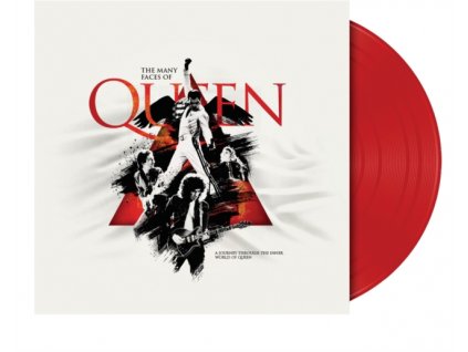 the many faces of queen limited edition red lp vinyl