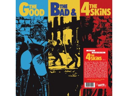 4 SKINS - The Good. The Bad & The 4 Skins (Yellow Vinyl) (LP)