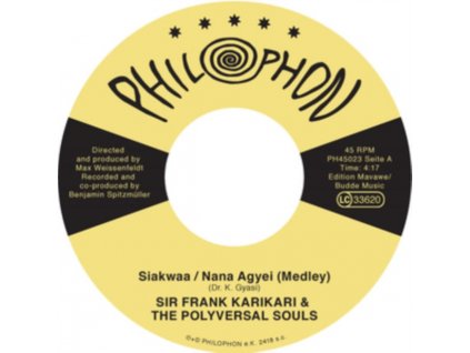 POLYVERSAL SOULS - Siakwaa / Nana Agyei (Medley) (Feat. Sir Frank Karikari) (7" Vinyl)