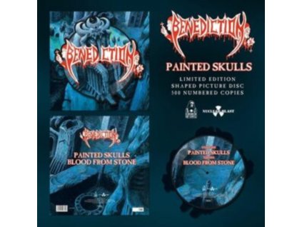 BENEDICTION - Painted Skulls (Shaped Picture Disc) (12" Vinyl)