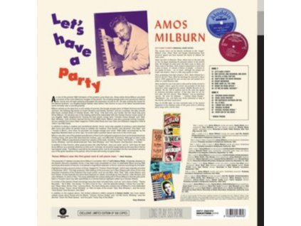 AMOS MILBURN - Lets Have A Party (LP)