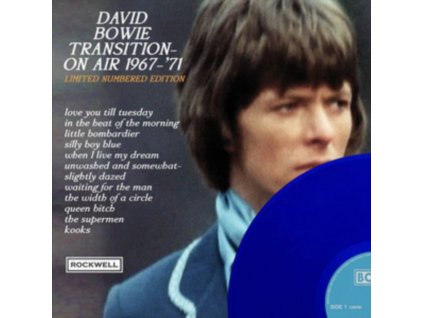 DAVID BOWIE - Transition On Air 1967-71 (Blue Vinyl) (LP)