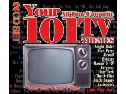 GORDON LORENZ ORCHESTRA & SINGERS - Your 101 All Time Favourite Tv Themes (CD)