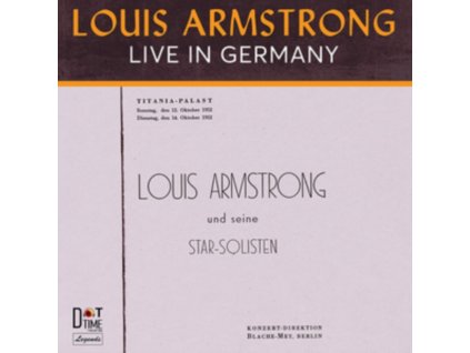 LOUIS ARMSTRONG - Live In Germany 1952 (LP)