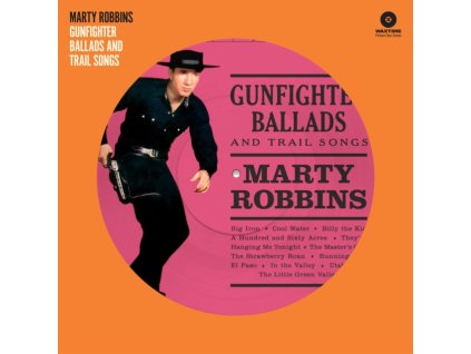 MARTY ROBBINS - Gunfighter Ballads And Trail Songs (Solid Pink Vinyl) (+4 Bonus Tracks) (LP)