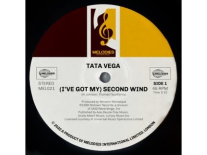 TATA VEGA / AL JOHNSON - Ive Got My Second Wind (12" Vinyl)