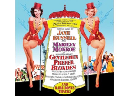 MARILYN MONROE & JANE RUSSELL - Gentlemen Prefer Blondes - Original Soundtrack & Rare Bonus Tracks (CD)