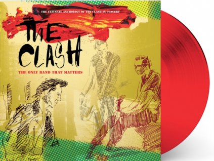 CLASH - The Only Band That Matters (Red Vinyl) (LP)