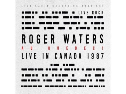 ROGER WATERS - Live In Quebec 1987 (LP)