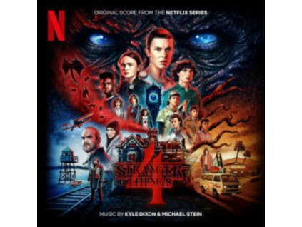 KYLE DIXON & MICHAEL STEIN - Stranger Things 4: Volume 1 (Original Score From The Netflix Series) (Limited Edition) (Clear / Blue Vinyl) (LP)