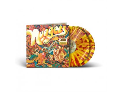 VARIOUS ARTISTS - Nuggets: Original Artyfacts From The First Psychedelic Era (1965-1968) / Vol. 1 Syeor 2024 (Psycedelic Splatter Yellow / Red Vinyl) (LP)