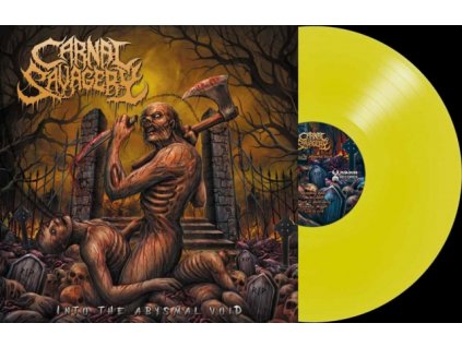 CARNAL SAVAGERY - Into The Abysmal Void (Clear Formaldehyde Yellow Vinyl) (LP)