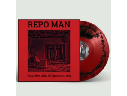 REPO MAN - I Can Live With It If You Can. Son (Red/Black Coloured Vinyl) (LP)