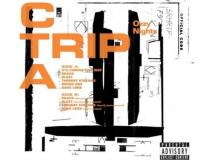 C TRIP A - Ozzy Nights (White/Black & Orange Splatter Vinyl) (LP)