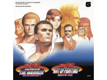 SNK NEO SOUND ORCHESTRA - Art Of Fighting Volume 3 - Path Of The Warrior - The Definitive Soundtrack (Grey/Orange Vinyl) (LP)