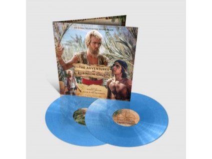 ROBERT MELLIN / GIAN-PIERO REVERBERI - The Adventures Of Robinson Crusoe (Azure Vinyl) (LP)