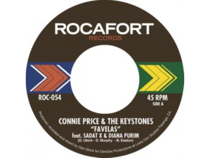 CONNIE PRICE & THE KEYSTONES - Favelas (7" Vinyl)