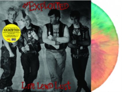 EXPLOITED - Live Lewd Lust (Multi-Colour Vinyl) (LP)