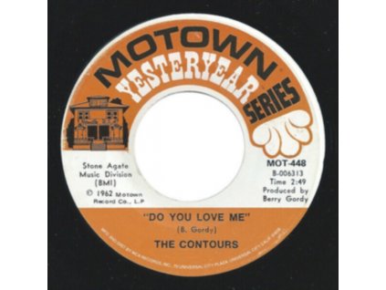 CONTOURS - Do You Love Me / Shake. Sherrie (7" Vinyl)