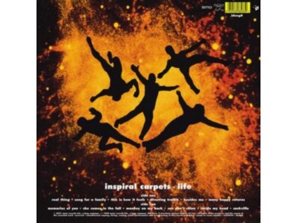 INSPIRAL CARPETS - Life (2021) (Gold Vinyl) (LP)