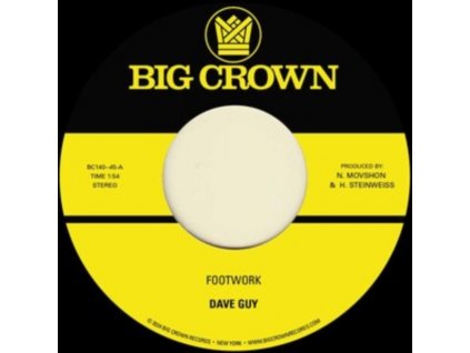 DAVE GUY - Footwork / Morning Glory (7" Vinyl)