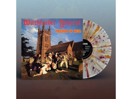 WITCHFINDER GENERAL - Friends Of Hell (Clear/Red/Orange/White Splatter Vinyl) (LP)