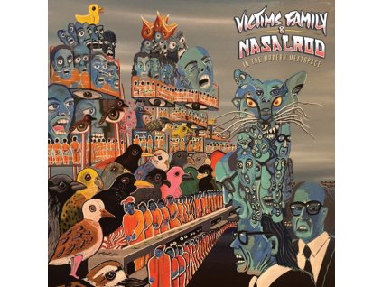 VICTIMS FAMILY & NASALROD - In The Modern Meatspace (LP)