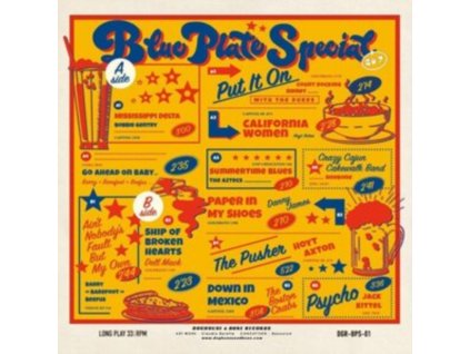 VARIOUS ARTISTS - Blue Plate Special Vol. 1 (LP)