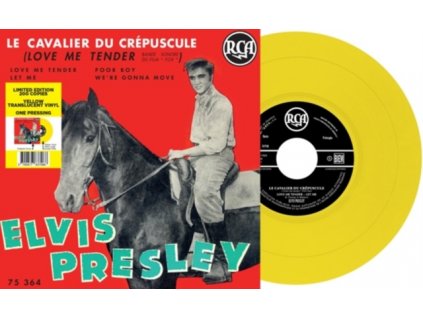 ELVIS PRESLEY - Ep Etranger No11 - Le Cavalier Du Crepuscule (Yellow Vinyl) (7" Vinyl)