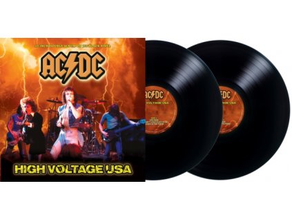 AC/DC - High Voltage USA (Jet Black Vinyl) (10" Vinyl)