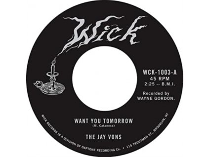 JAY VONS - Want You Tomorrow (LP)