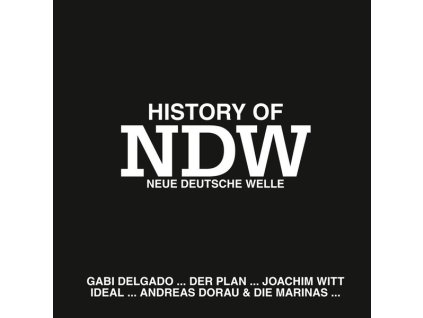 HISTORY OF NDW  -  (LP)