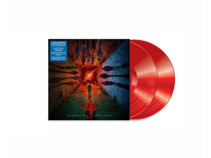 Stranger Things Season 4 (O.S.T) (Transparent Red Vinyl) (LP)