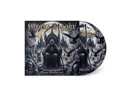 3708533 grave digger bone collector picture disc lp