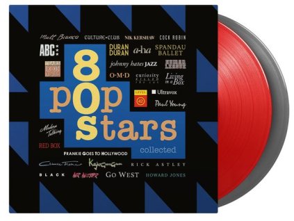 80s Pop Stars Collected (180g) (Limited Edition)  (LP1: Red Vinyl/LP2: Silver Vinyl) (LP)