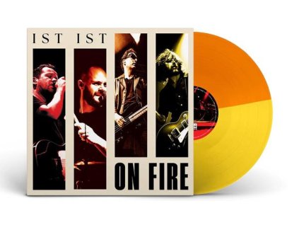 Ist Ist - On Fire (Indie Exclusive Edition) (Half/Half Orange/Yellow Vinyl) (LP)