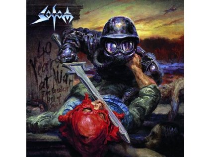 Sodom - 40 Years At War: The Greatest Hell Of Sodom (Crystal Clear/Black Vinyl) (LP)
