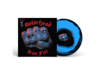 Motörhead - Iron Fist (Limited 40th Anniversary Edition) (Black & Blue Swirl Vinyl) (LP)