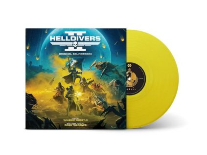 Wilbert Roget II - Helldivers 2 (Original Game Soundtrack) (Translucent Yellow Vinyl) (LP)