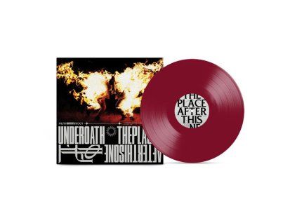 3958703 underoath the place after this one ruby vinyl lp