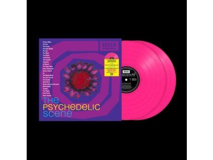 3959312 pop sampler the psychedelic scene pink vinyl lp