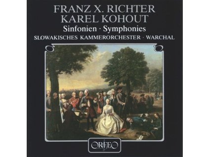 Franz Xaver Richter (1709-1789) - Symphonien G-Dur,C-Dur,B-Dur (120g) (LP)