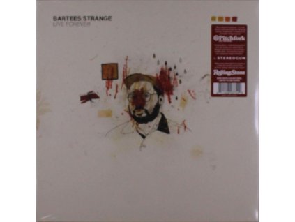 Bartees Strange - Live Forever (Limited Edition) (Bone White & Black Swirl Vinyl) (LP)