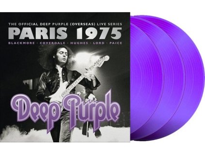 Deep Purple - Paris 1975 (remastered) (180g) (Limited Numbered Edition) (Purple Vinyl) (LP)